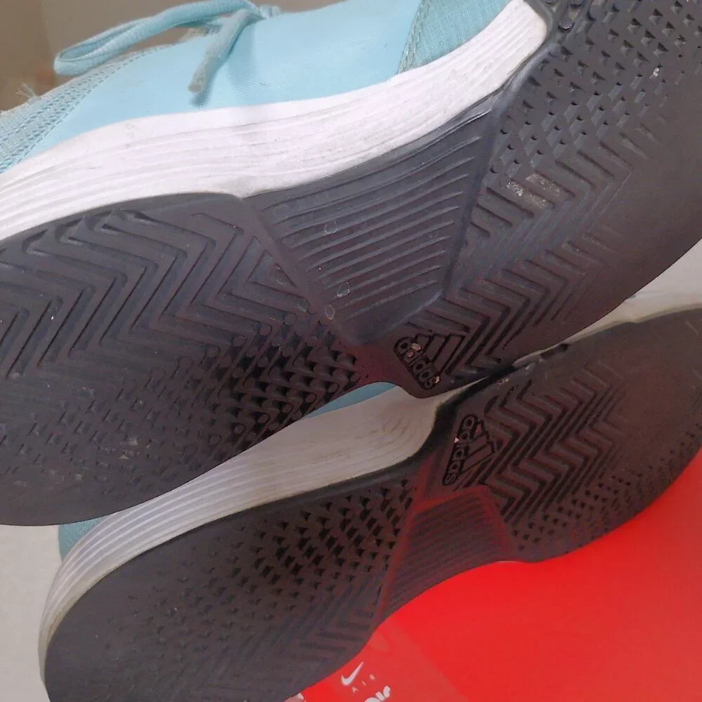 Size 12 - adidas Gamecourt Blue And Black Priced To Sell - Picture 10 of 10